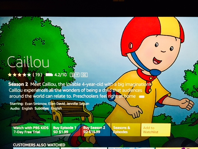 The One Episode Of Caillou You Should Actually Watch The Dadlands